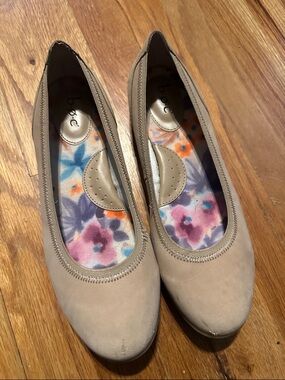 b.o.c. Neutral Taupe Slip-On Ballet Flats